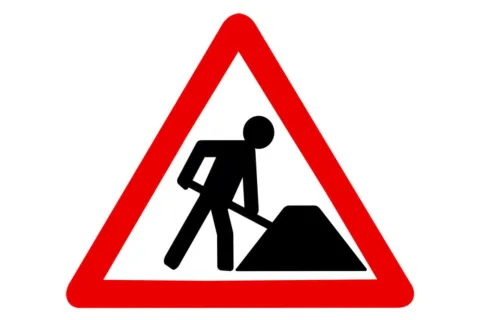 Baustelle Schild (Rechte: Wikipedia)