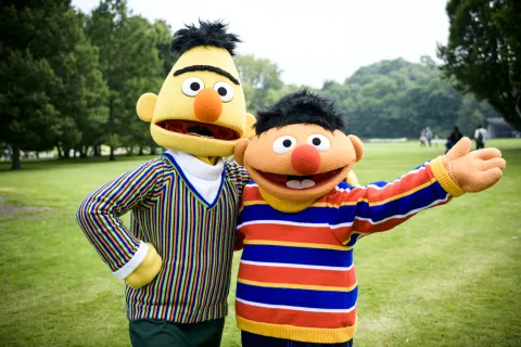 Ernie und Bert Foto: Olli Haas)