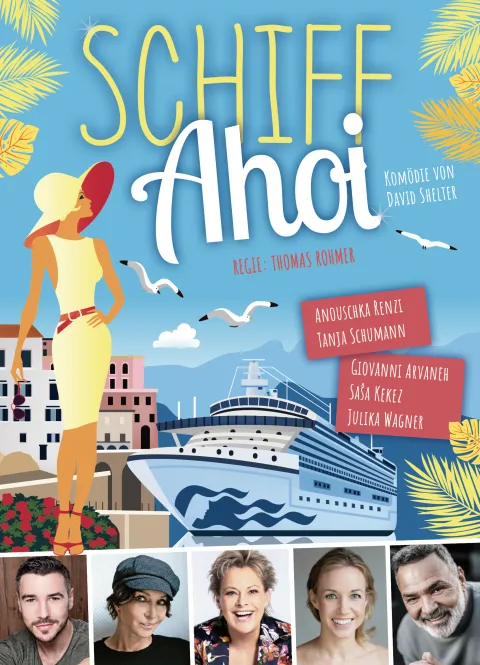 Plakat: Schiff Ahoi (Rechte: Theatergastspiele Fürth)